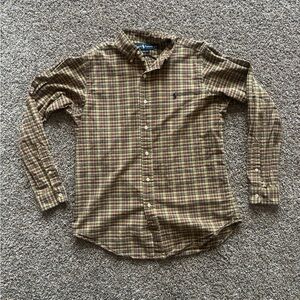 Vintage Ralph Lauren Classic Fit Men's Medium Long Sleeve Button-Down Shirt